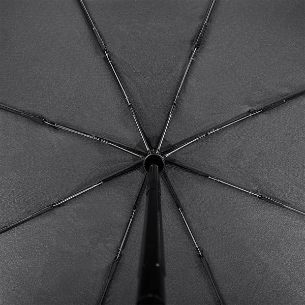 Obrázky: Černý skládací deštník s automatickým otevíráním, Obrázek 3