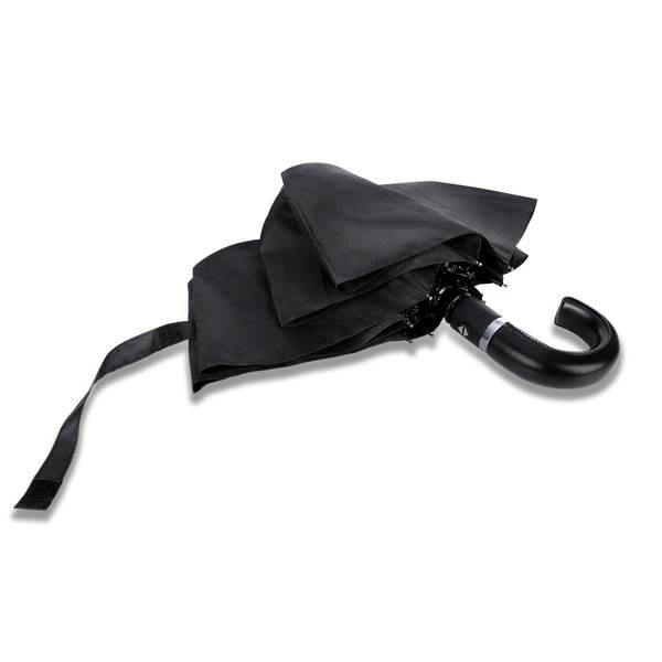 Obrázky: Černý skládací deštník s automatickým otevíráním, Obrázek 4