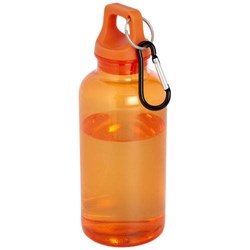 Obrázky: Oranžová láhev 400ml s karabinou z RCS plastu