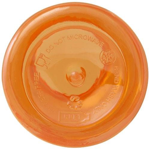 Obrázky: Oranžová láhev 400ml s karabinou z RCS plastu, Obrázek 2