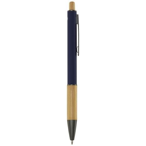 Obrázky: Modré kuličkové pero - recykl. hliník/bambus, ČN, Obrázek 7