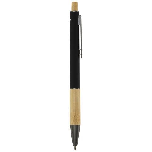 Obrázky: Černé kuličkové pero - recykl. hliník/bambus, ČN, Obrázek 7