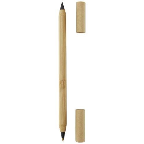 Obrázky: Bambusové duální pero,KP-modrá náplň, bezinkoustové, Obrázek 3