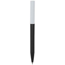 Obrázky: Černé kuličkové pero, bílý klip, rec. plast, ČN
