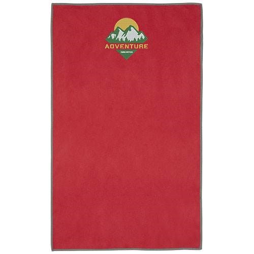 Obrázky: Červený rychleschnoucí ručník 30 × 50 cm, GRS/Nylon, Obrázek 5