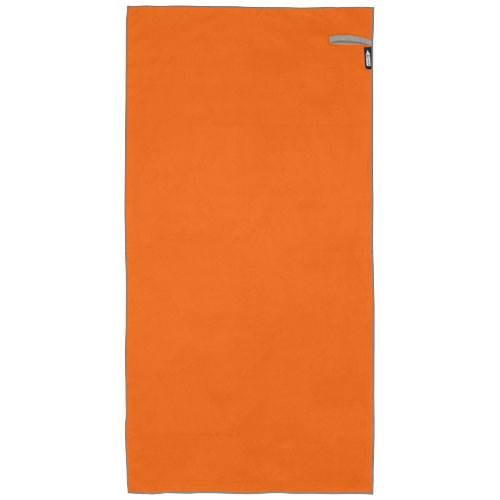 Obrázky: Oranžový rychleschnoucí ručník 50×100cm,GRS/Nylon, Obrázek 2