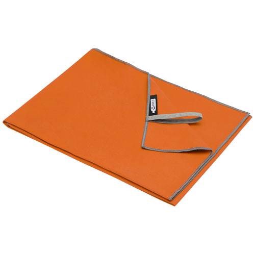 Obrázky: Oranžový rychleschnoucí ručník 50×100cm,GRS/Nylon, Obrázek 3