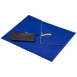 Obrázky: Modrá rychleschn. osuška 100 × 180 cm, GRS/Nylon