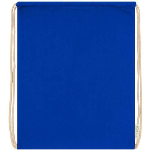 Obrázky: Král. modrý 100 g/m² batoh z org. bavlny,cert. GOTS, Obrázek 5