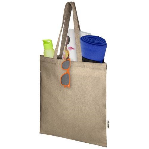 Obrázky: Nákupní taška přírodní, 150g recyklov. bavlna a PES, Obrázek 3