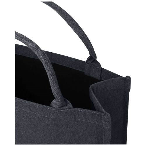 Obrázky: Pevná nákupní džínově m. recyklovaná taška, 500g, Obrázek 3