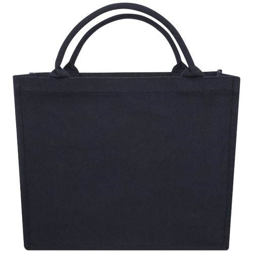 Obrázky: Pevná nákupní tm. modrá recyklovaná taška, 500g, Obrázek 2