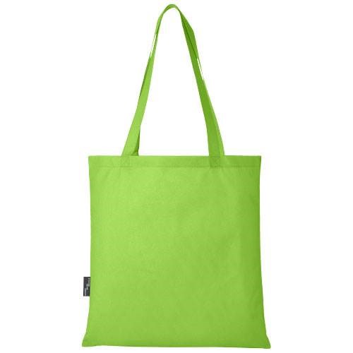 Obrázky: Limetková recykl. netkaná běžná nákupní taška, 6 l, Obrázek 2