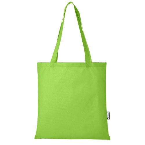 Obrázky: Limetková recykl. netkaná běžná nákupní taška, 6 l, Obrázek 3