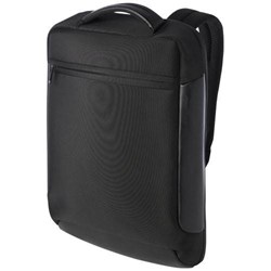 Obrázky: Kompaktní černý recyk. 12l batoh na notebook, 15,6