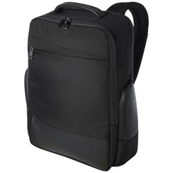 Obrázky: Černý recyklovaný batoh 25l na notebook, 15,6