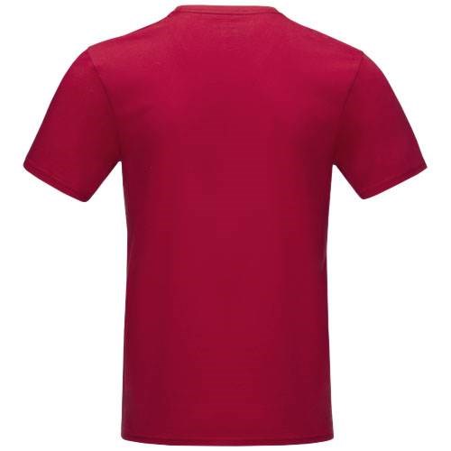 Obrázky: Červené pánské tričko z organ. materiálu, XXL, Obrázek 2