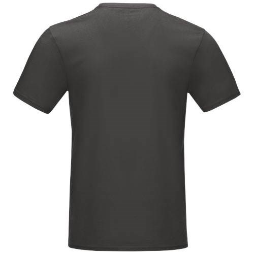 Obrázky: Tm. šedé pánské tričko z organ. materiálu, XL, Obrázek 2