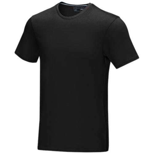 Obrázky: Černé pánské tričko z organ. materiálu, XL