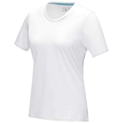 Obrázky: Bílé dámské tričko z organ. materiálu, XS