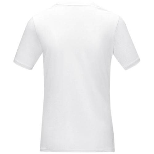 Obrázky: Bílé dámské tričko z organ. materiálu, XL, Obrázek 2