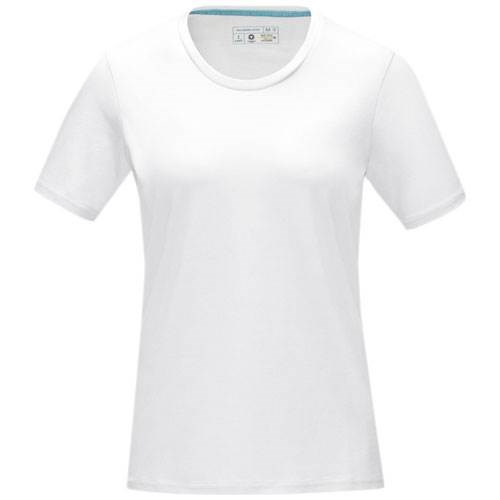 Obrázky: Bílé dámské tričko z organ. materiálu, S, Obrázek 4