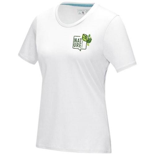 Obrázky: Bílé dámské tričko z organ. materiálu, XL, Obrázek 7