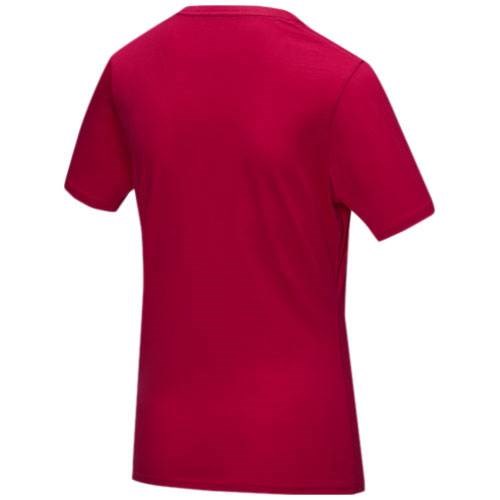 Obrázky: Červené dámské tričko z organ. materiálu, XL, Obrázek 3
