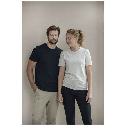 Obrázky: Bílé unisex recyklované tričko 160g, XL, Obrázek 4