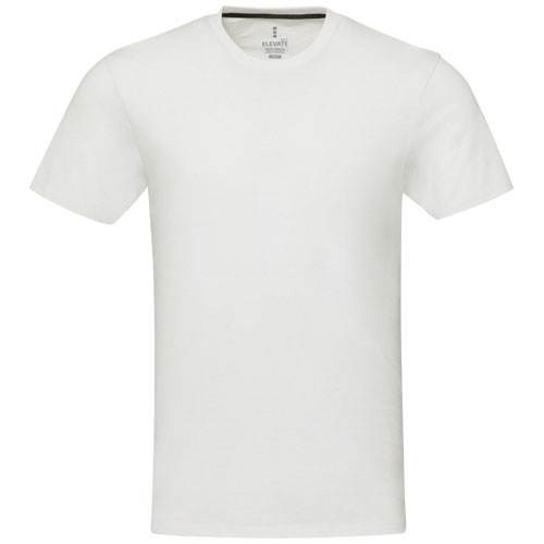 Obrázky: Bílé unisex recyklované tričko 160g, XL, Obrázek 5
