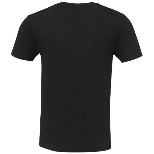 Obrázky: Černé unisex recyklované tričko 160g, L, Obrázek 2