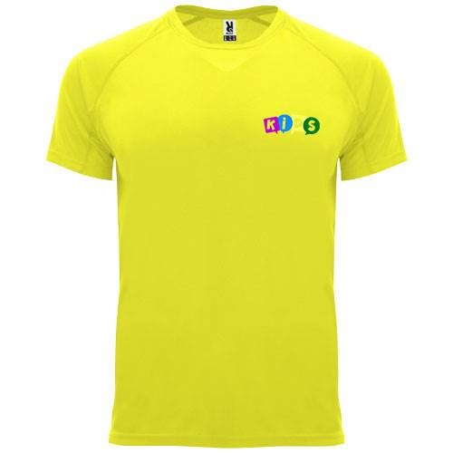 Obrázky: Dětské funkční tričko 135 fluor. žlutá, vel. 12, Obrázek 7