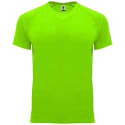 Obrázky: Dětské funkční tričko 135 fluor. zelená, vel. 4