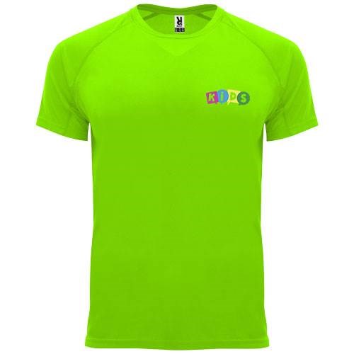 Obrázky: Dětské funkční tričko 135 fluor. zelená, vel. 4, Obrázek 7