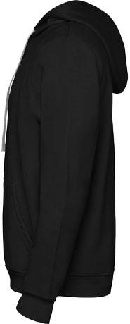 Obrázky: Urban 280 pánská černo/ šedá mikina s kapucí XL, Obrázek 6