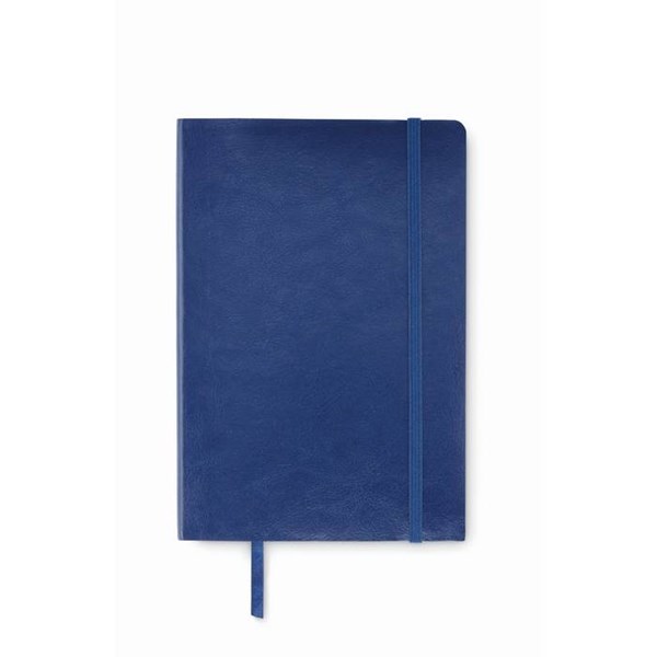 Obrázky: Modrý recyklovaný zápisník A5 s měkkými deskami, Obrázek 4