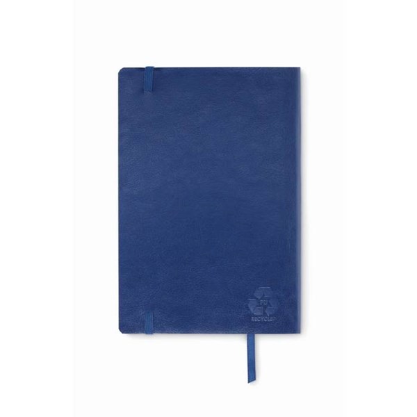 Obrázky: Modrý recyklovaný zápisník A5 s měkkými deskami, Obrázek 6