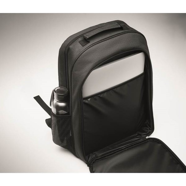 Obrázky: Chladicí batoh z 300D RPET, přihrádka na notebook, Obrázek 5