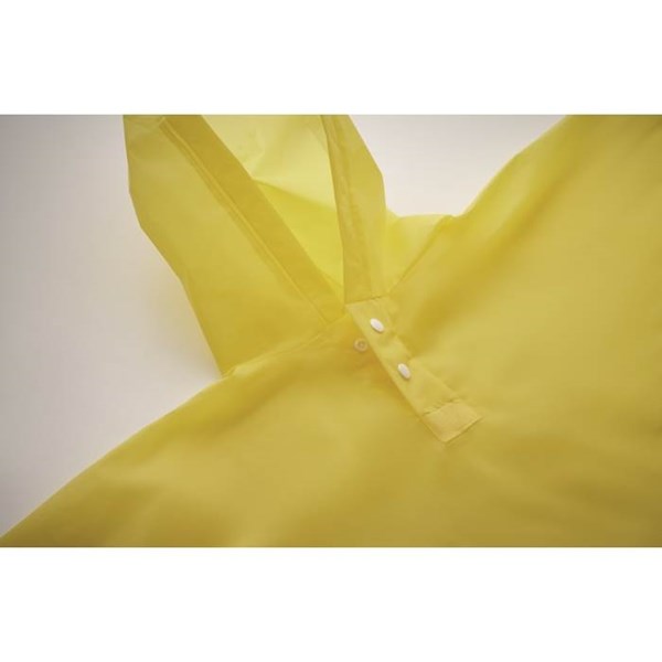 Obrázky: Žlutá dětská pláštěnka / pončo z PEVA, Obrázek 7