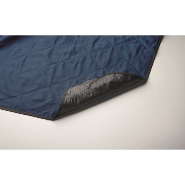 Obrázky: Modrá skládací pikniková deka s dlouhým uchem, Obrázek 4