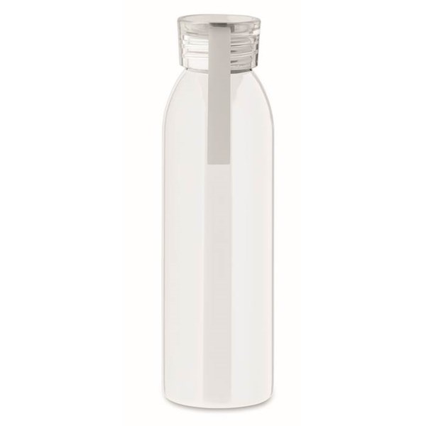 Obrázky: Bílá jednostěnná nerezová láhev 650 ml, Obrázek 5