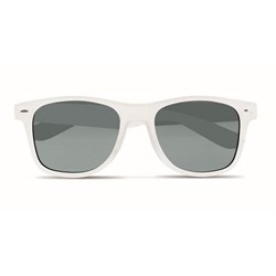Obrázky: Bílé sluneční brýle s RPET obrubou