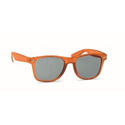 Obrázky: Transparen.oranžové sluneční brýle s RPET obrubou