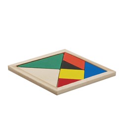 Zobrazit detaily pro Dřevěné puzzle TANGRAM Obrázky: Dřevěné puzzle TANGRAM