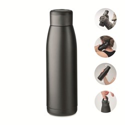 Zobrazit detaily pro Ohřívací nebo chladící láhev 400 ml, černá Obrázky: Ohřívací nebo chladící láhev 400 ml, černá