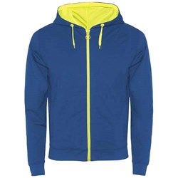 Zobrazit detaily pro Mikina 280 na zip s kapucí Fuji kr. modrá/ žlutá XL Obrázky: Mikina 280 na zip s kapucí Fuji kr. modrá/ žlutá XL