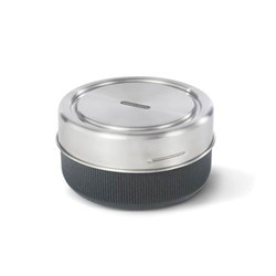 Zobrazit detaily pro Skleněná miska na jídlo 750ml Black+Blum, STŘÍBRNÁ Obrázky: Skleněná miska na jídlo 750ml Black+Blum, STŘÍBRNÁ