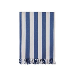 Zobrazit detaily pro Modro-bílá pruhovaná rec. osuška s třásněmi Obrázky: Modro-bílá pruhovaná rec. osuška s třásněmi