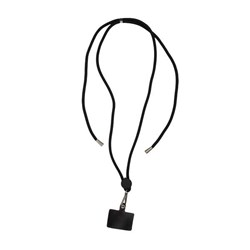Zobrazit detaily pro Černá šňůrka/lanyard s držákem na telefon Obrázky: Černá šňůrka/lanyard s držákem na telefon