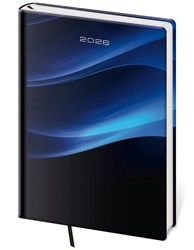 Zobrazit detaily pro COLOR 2026, týdenní diář A5 černo-modrý Obrázky: COLOR 2026, týdenní diář A5 černo-modrý